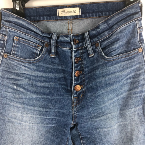 Madewell || 9” High Riser Skinny Skinny 27 - Picture 2 of 7